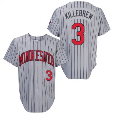 Men's Minnesota Twins Harmon Killebrew Nike Light Blue Road Cooperstown Collection Player Jersey